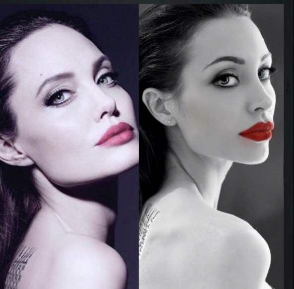 freelance makeup artist sydney - angelina jolie